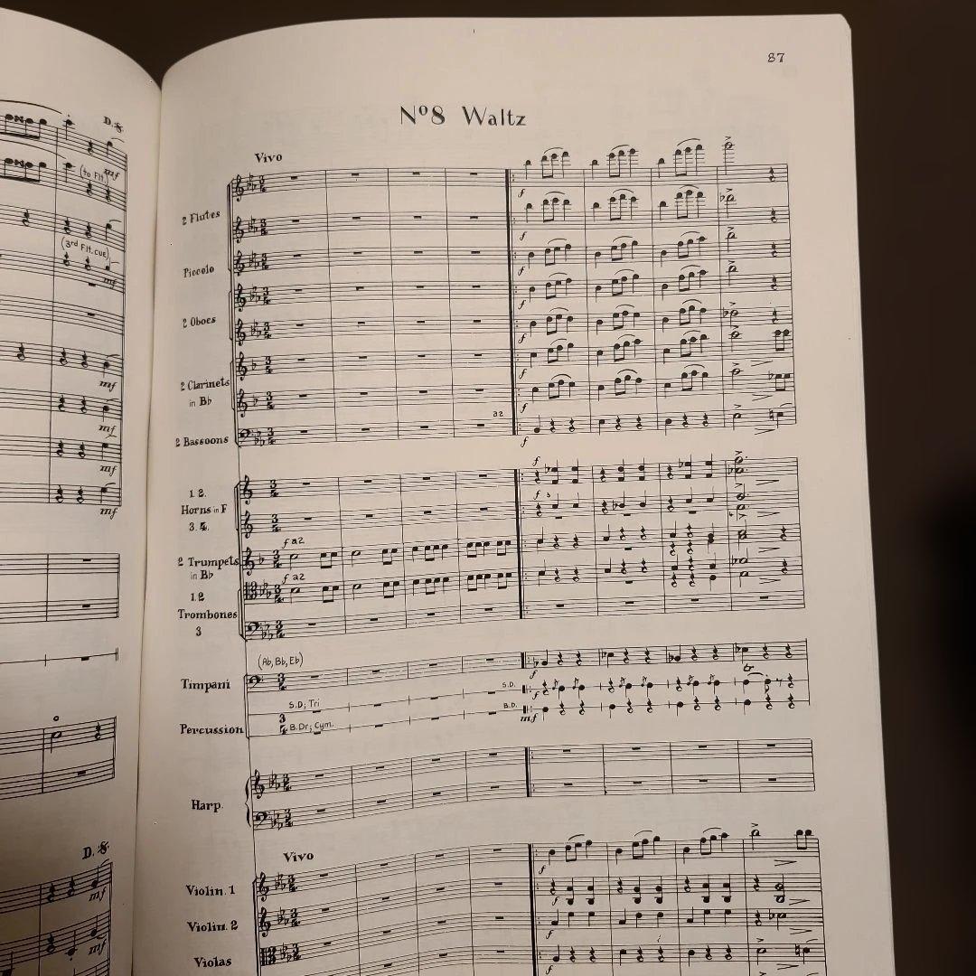 ショパン／ダグラス《レ・シルフィード》Boosey & Hawkes フルスコア