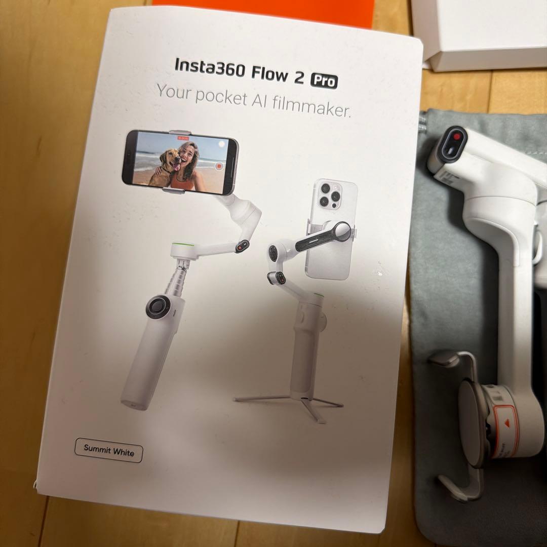 再値下:Insta360 Flow2 Pro Insta360 Flow 2 Pro | Insta360 スマートフォン用ジンバル | 株式会社