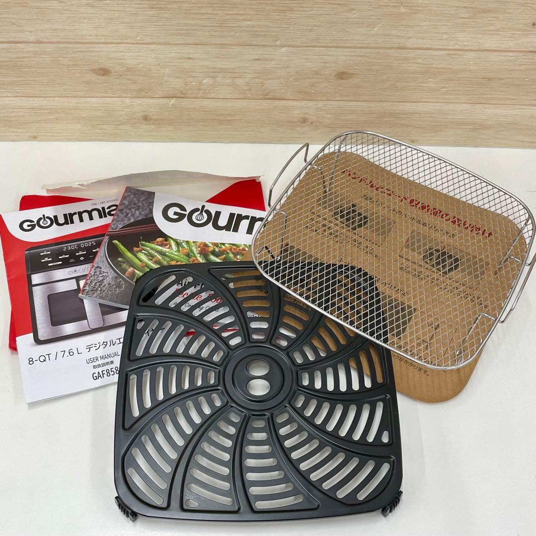 GOURMIA 窓付き デジタル エアーフライヤー 7.6L GAF858