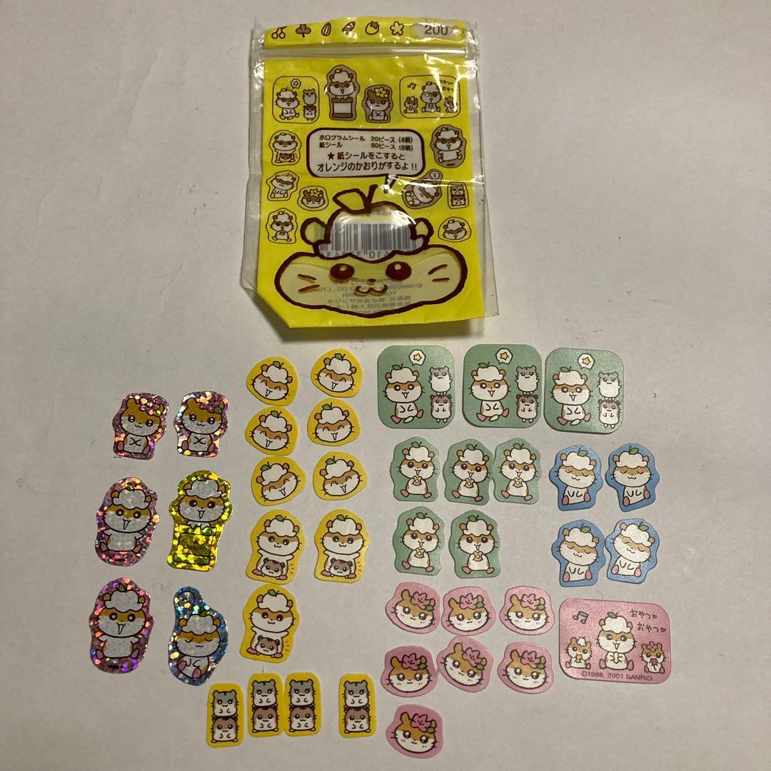 サンリオ コロコロクリリン シールセット 39枚 平成レトロ フレーク