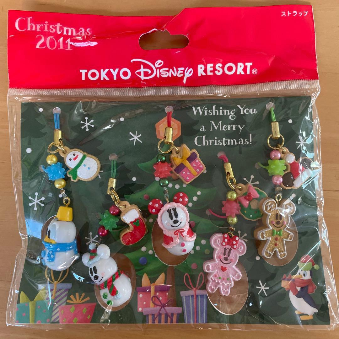 東京ディズニーリゾート クリスマス2011 ストラップ 6個セット - メルカリ