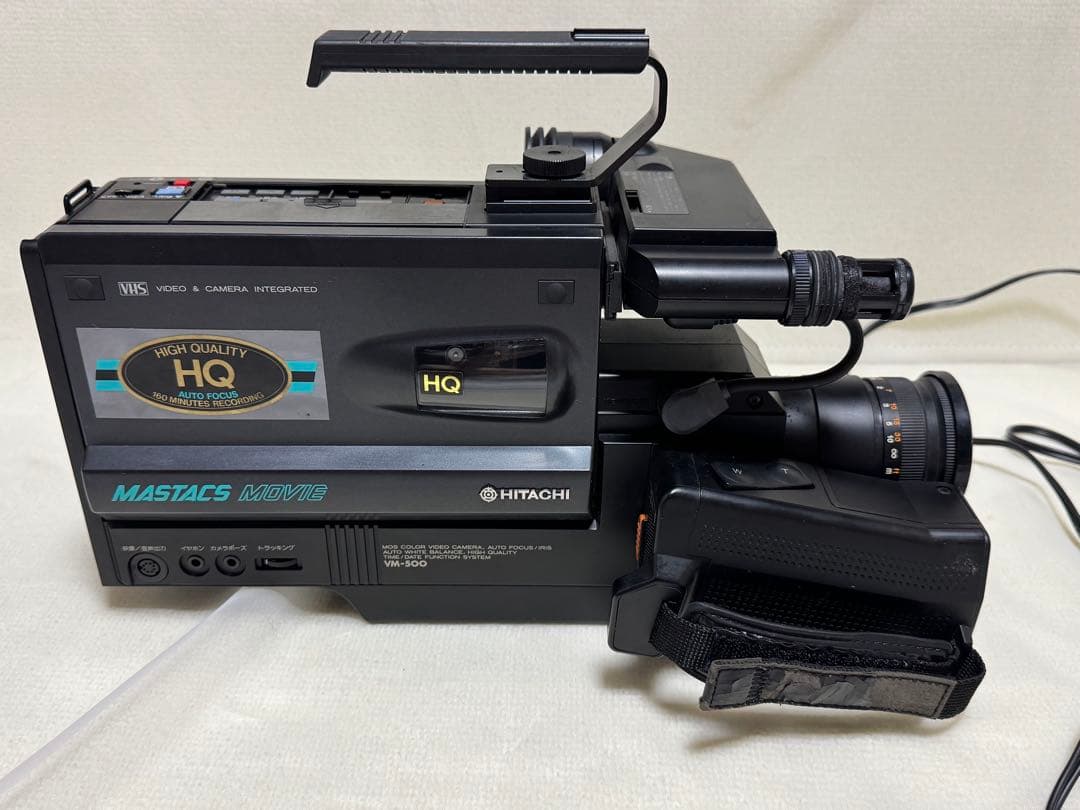 純正箱・ジャンク】日立VHSビデオカメラ/マスタックス ムービー VM-500