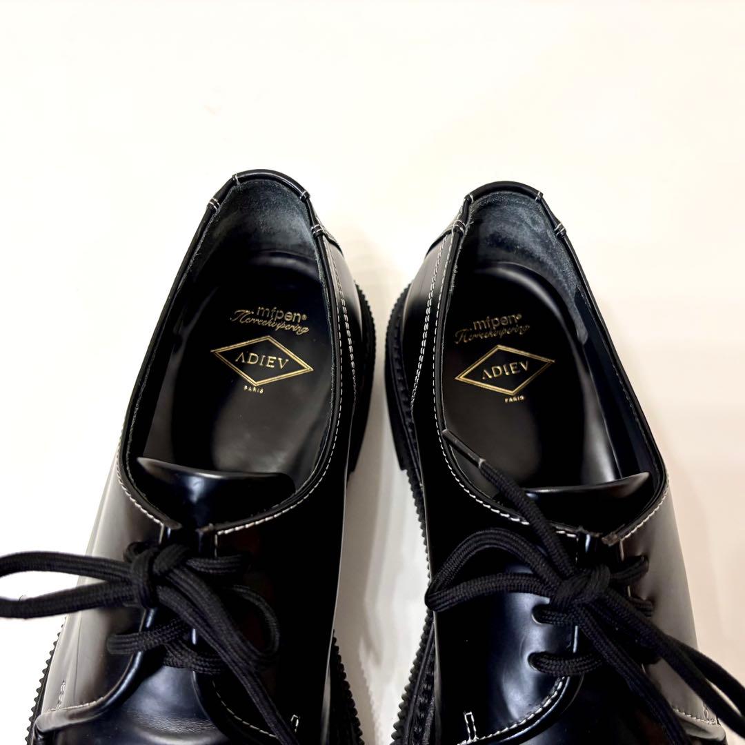 美品】定価¥70400 ADIEV アデュー ダービーシューズ - メルカリ