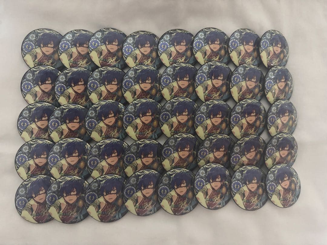 あんスタ 時光缶バッジ 漣ジュン 中国グッズ 40点