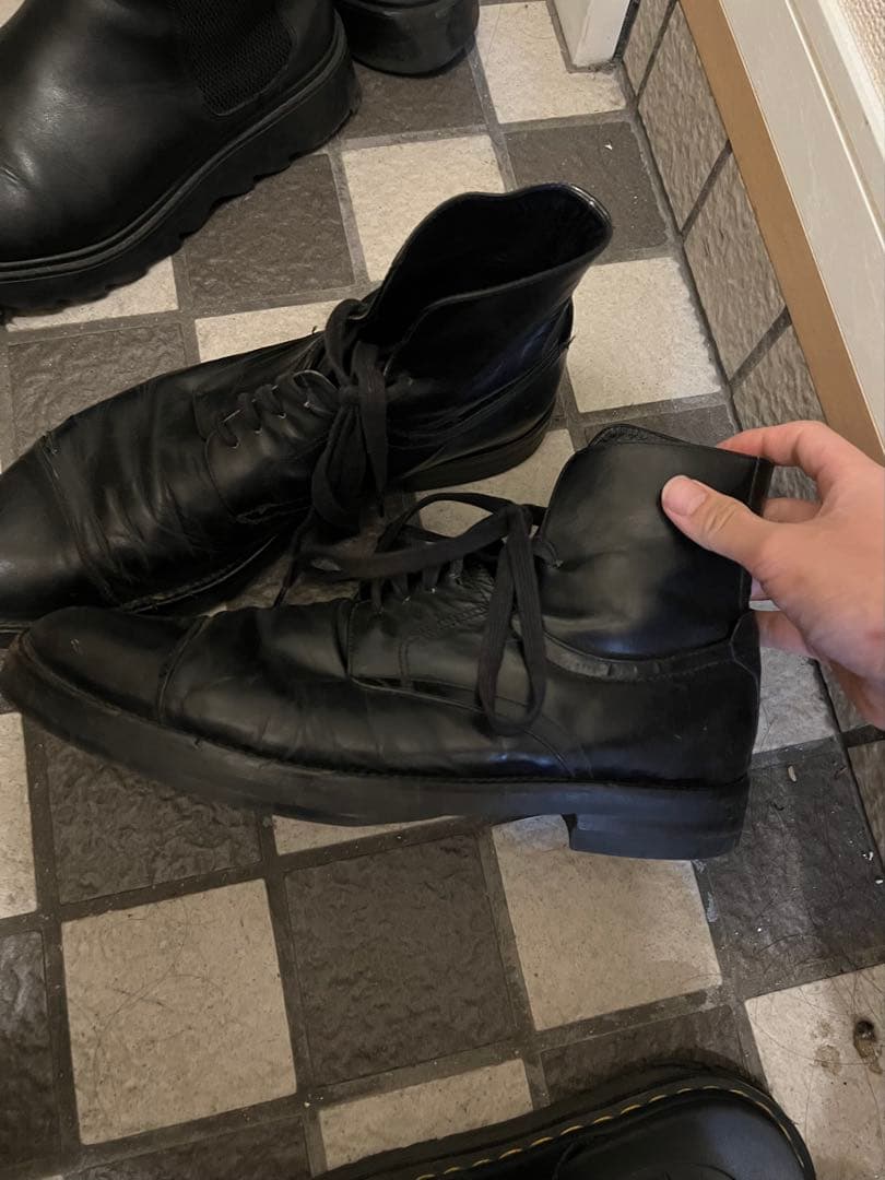 坂*本様 本人期Ann Demeulemeester 10ssカーフレザーシュー - メルカリ