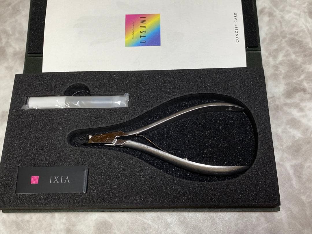 内海 キューティクルニッパー ＩＸ．Ｉ．Ａ（イクシア）　『Ｘ』 内海 IXIA イクシア キューティクルニッパー X-type 3.5 : プロ用ヘア