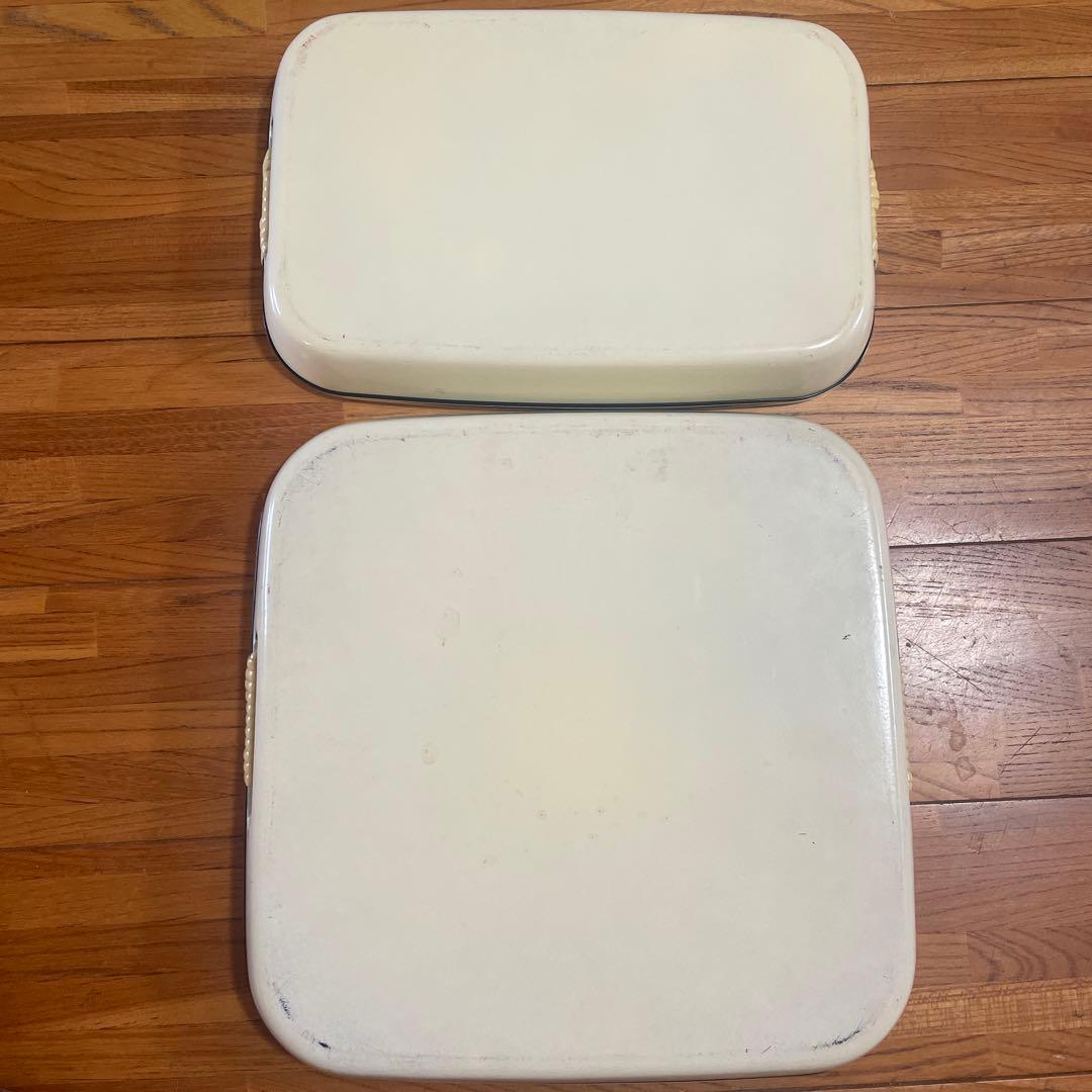 ヒリュー トレイ トレー おぼん お盆 プレート いちご柄 昭和 レトロ