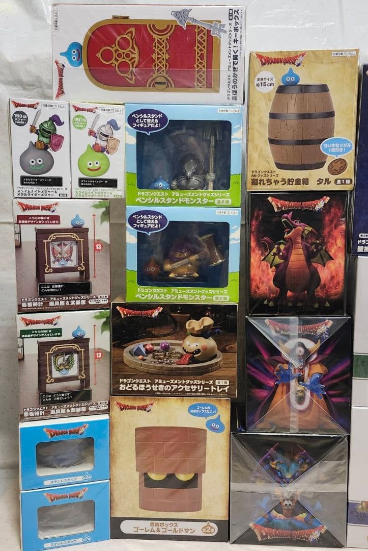 ドラゴンクエスト フィギュア 時計 ハンガー など プライズ まとめ売り