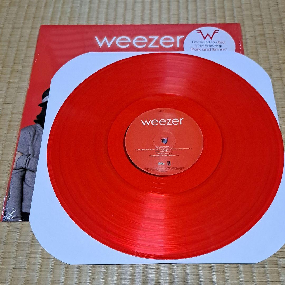 シュリンク付 weezer レコード LP redの通販はau PAY マーケット