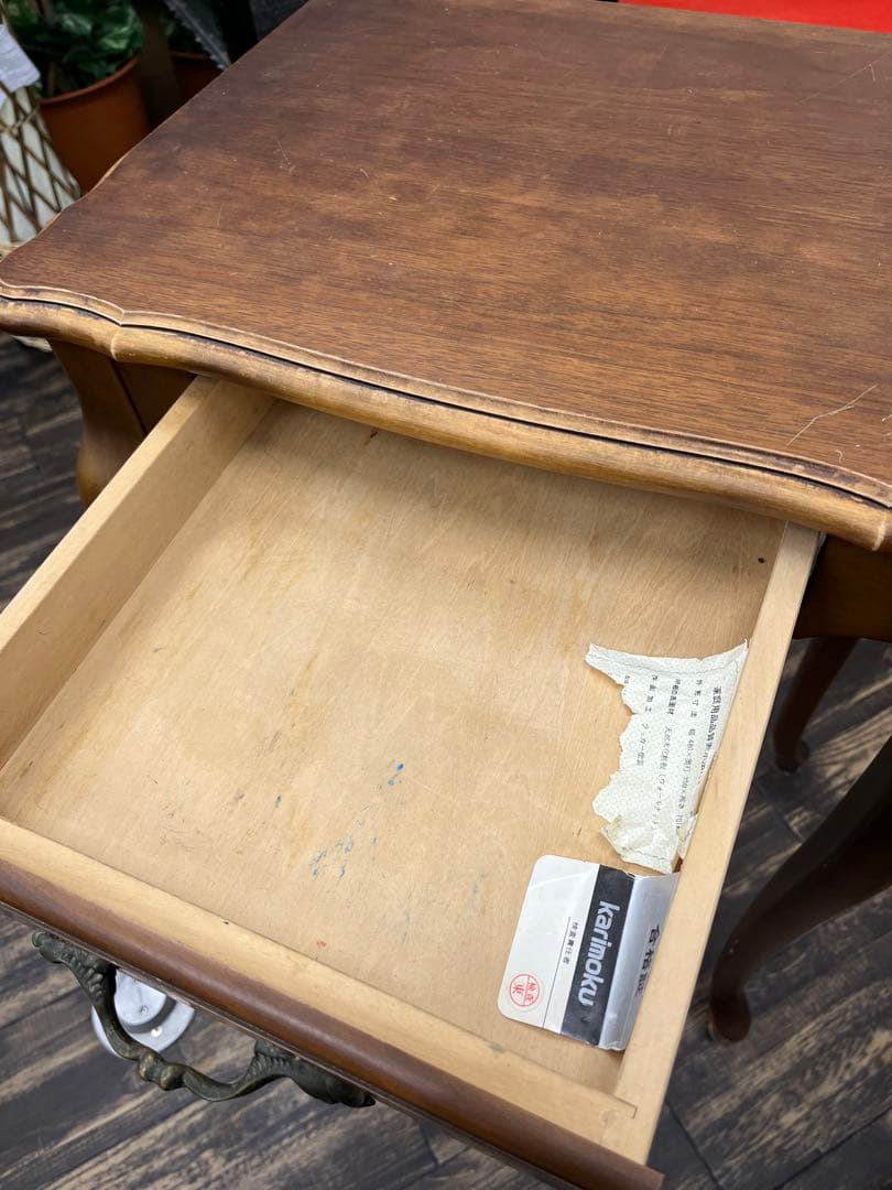 Karimoku カリモク 家具 コンソールテーブル 猫脚 サイドテーブル