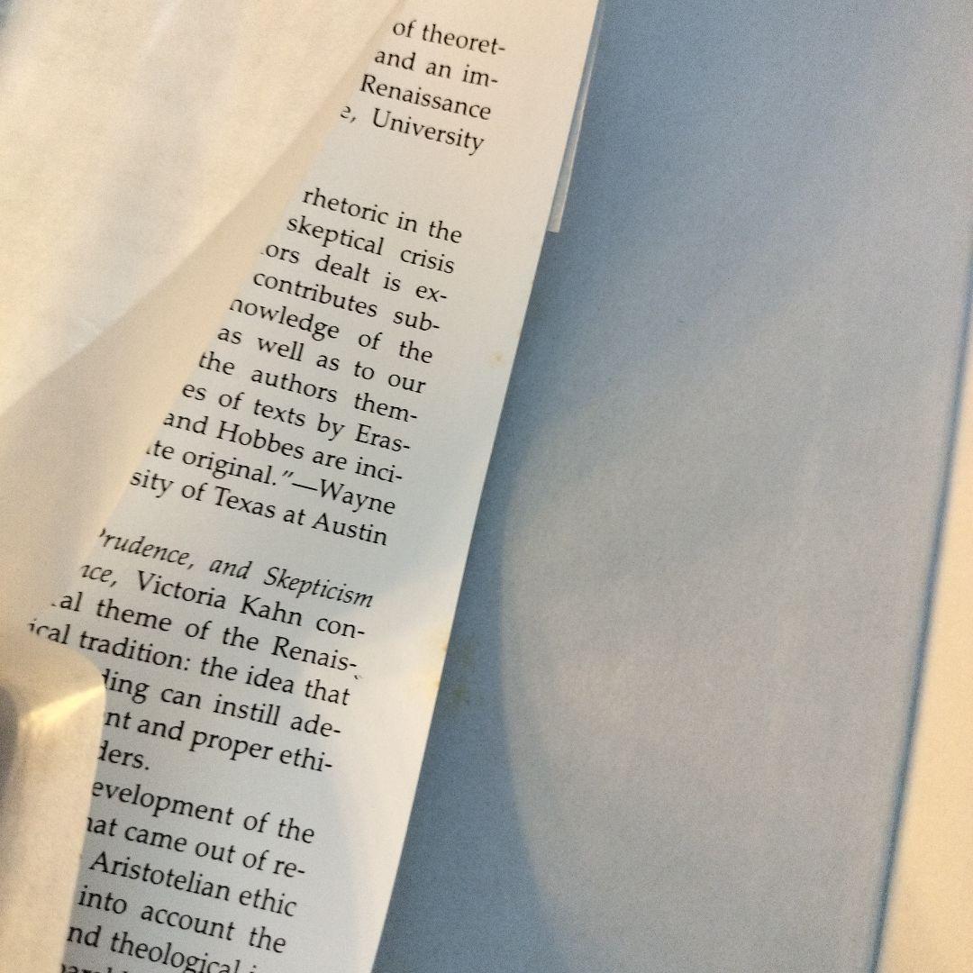 Rhetoric, Prudence, and Skepticism in th