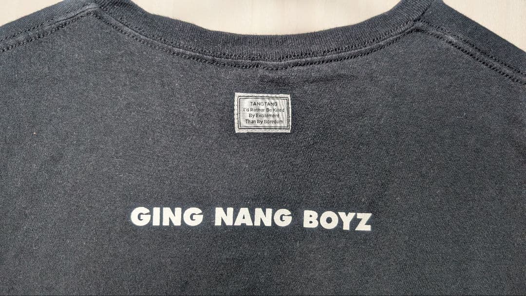 銀杏BOYZ BOY MEET GIRL Tシャツ ブラック