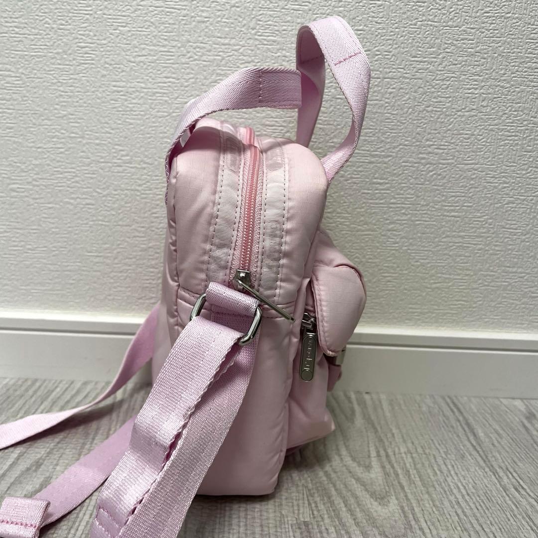 レスポートサック 神崎恵さんコラボ パフィミニバッグ ピンク