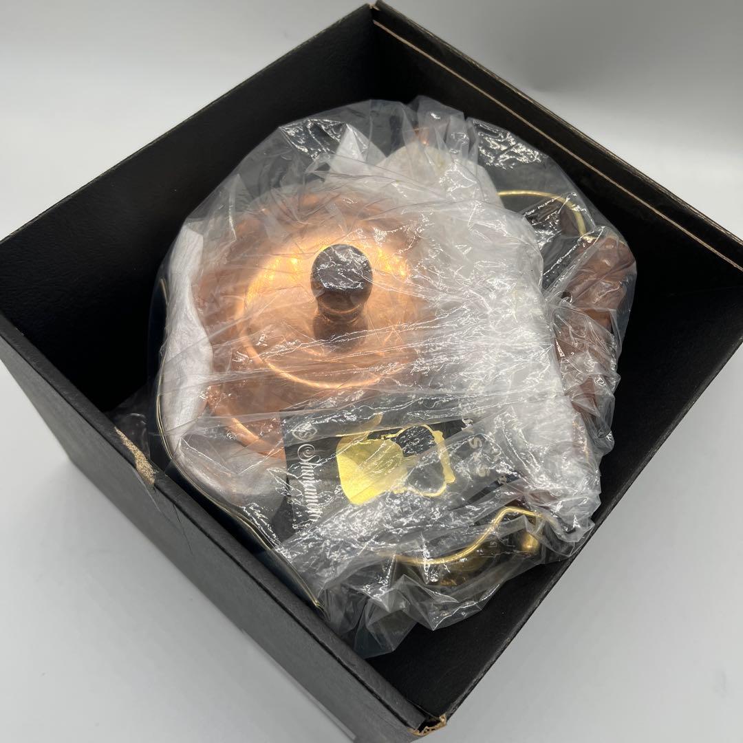 島本製作所 未使用 銅製 コッパーケトル 1.8L 銅製やかん　ヤカン