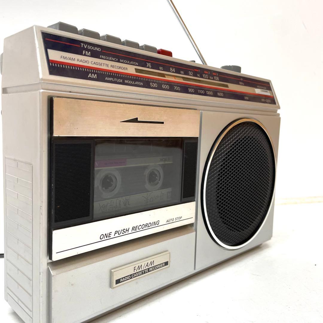 SANYO MR-G308 カセットレコーダー ラジカセ サンヨー 80s' - メルカリ