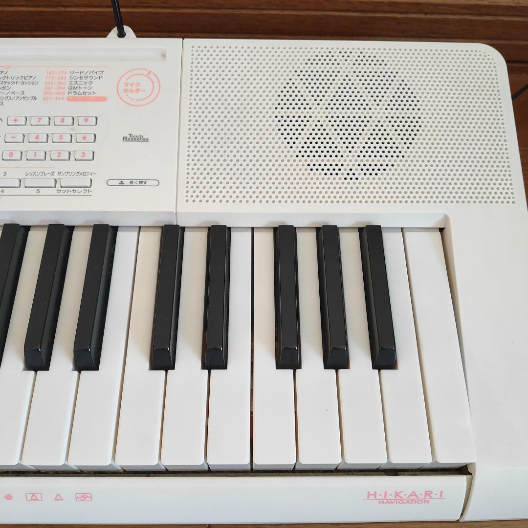 CASIO LK-123 カシオ 光ナビゲーション 電子キーボード 習い事 - メルカリ
