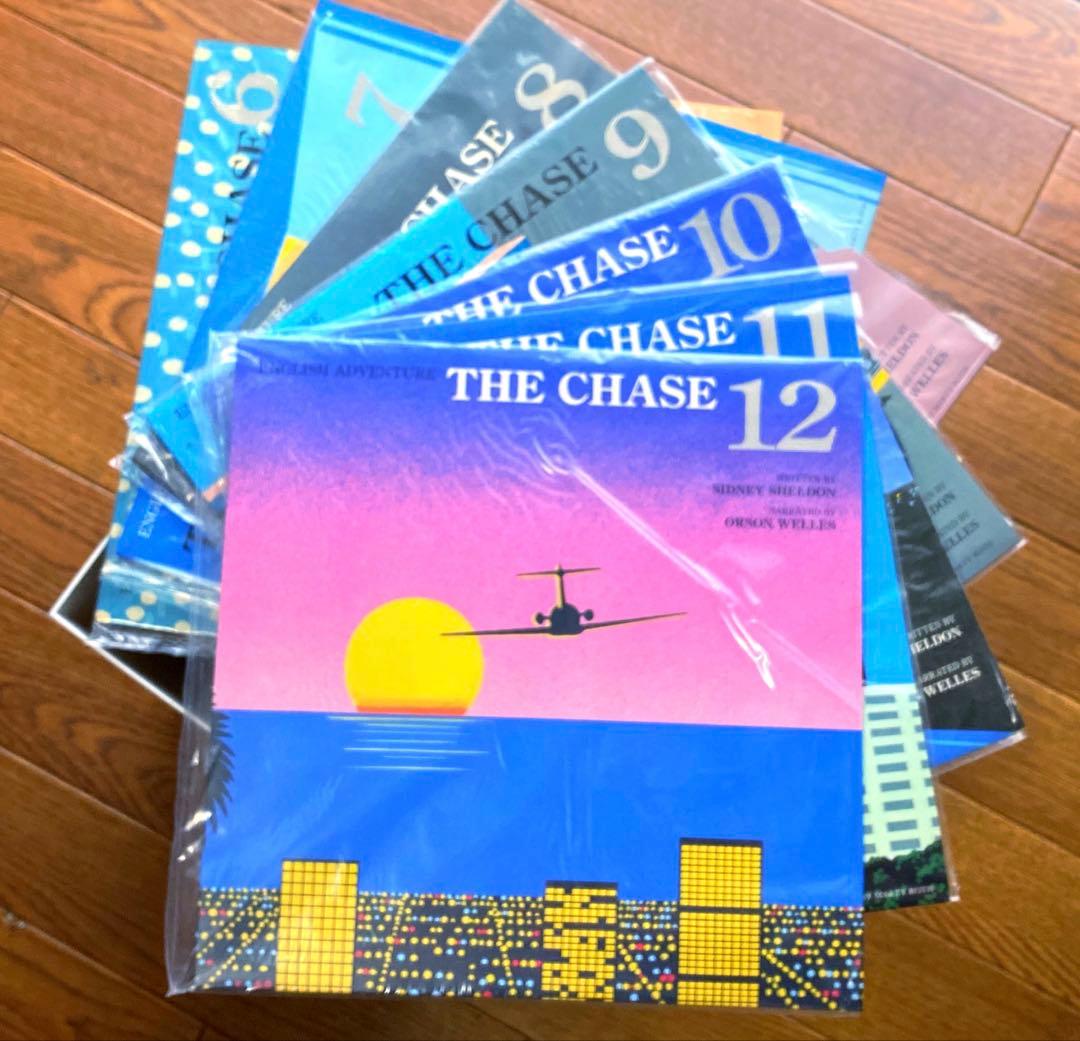 THE CHASE 追跡 英語教材 レコード 7枚 イングリッシュアドベンチャー