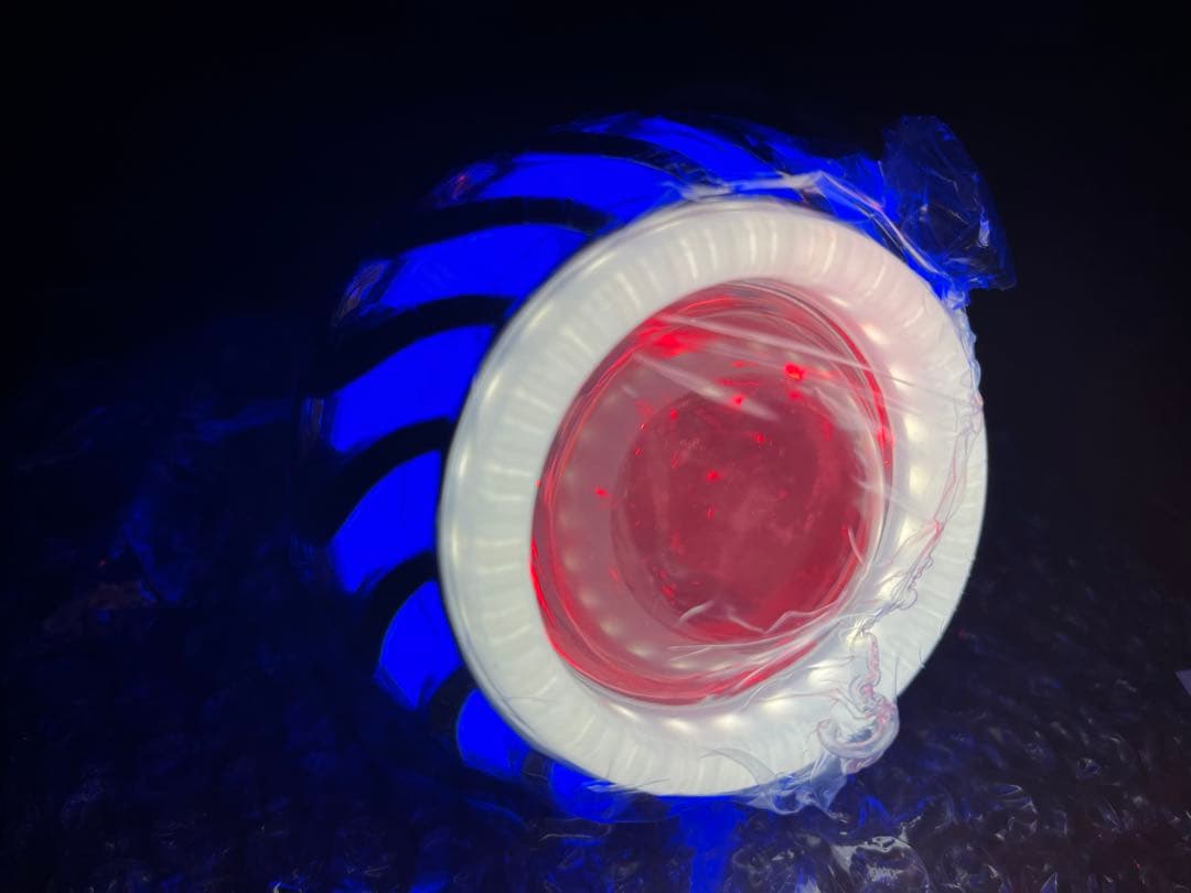 アドレスv125G 白青イカリングヘッドライト V125 CF46A CF4EA - メルカリ