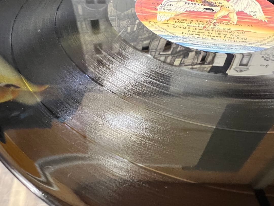 洋楽 LED ZEPPELIN PHYSICAL GRAFFITI P-5163/4