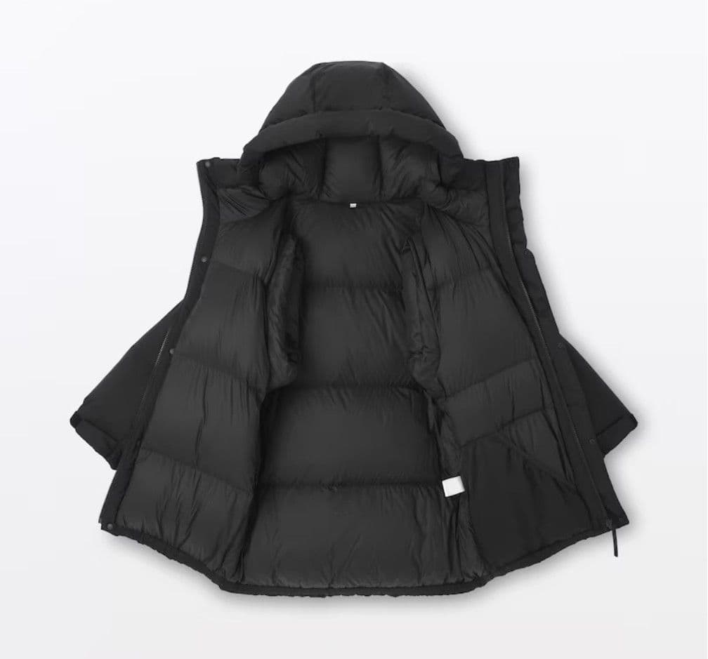 MUJI Labo ダウンジャケット М 黒 未使用タグ付 2025秋冬新作 - メルカリ