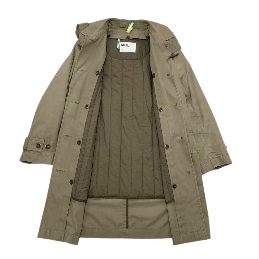 MHL. エムエイチエル マーガレットハウエル 中綿ライナー付 フード