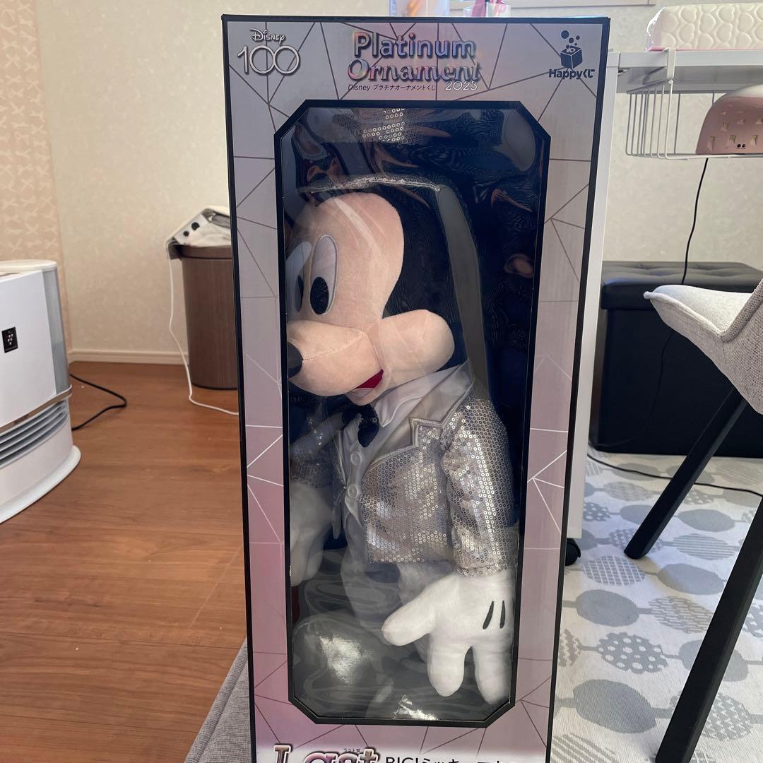 ディズニー100 プラチナオーナメントくじラストワン賞 プラチナオーナメント100周年ラストワン賞BIG！ミッキー ディズニー100