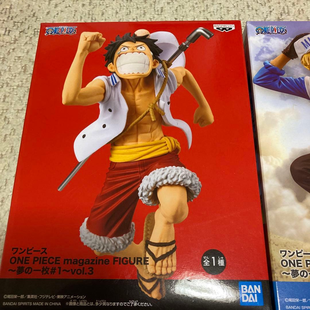ワンピース 夢の1枚 フィギュア 4点セット - メルカリ