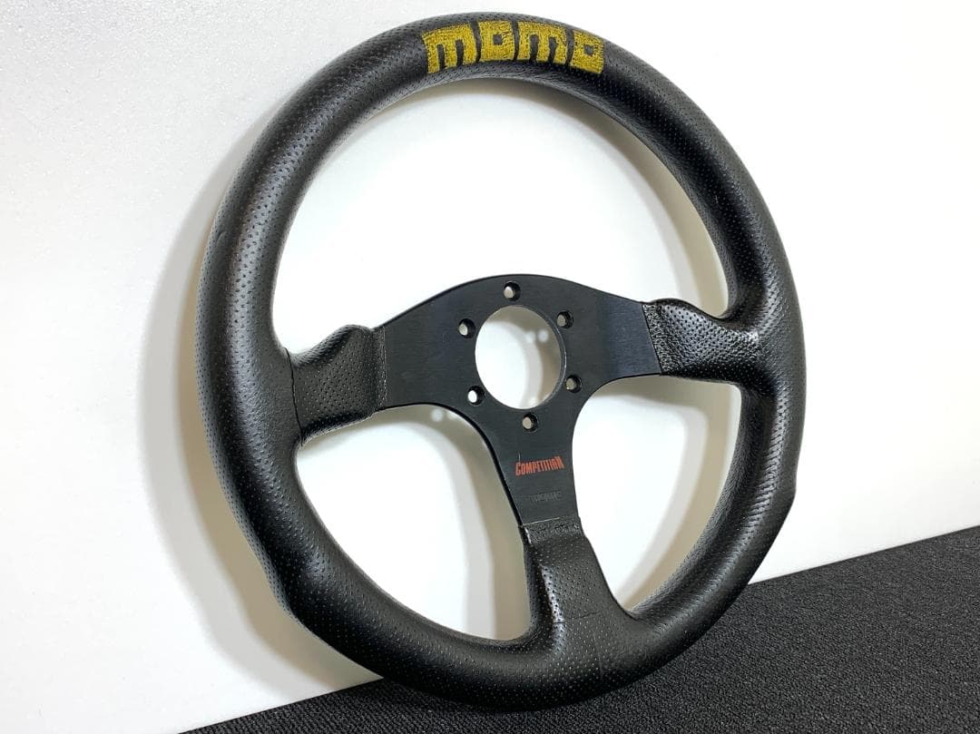 MOMO モモ コンペティション 34.5Φ 希少 ステアリング 本物 01年製