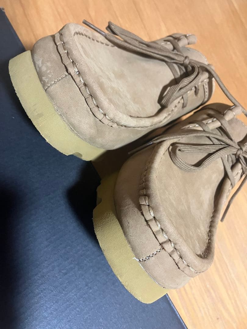 靴 clarks wallabeeGTX 25.5cm UK 7 1/2