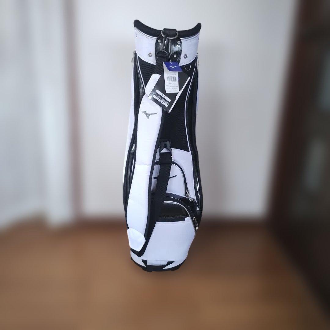 Mizuno ゴルフバッグ・キャディバッグ ホワイト/ブラック - メルカリ