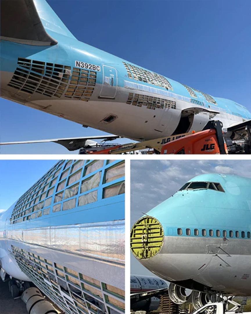 大韓航空 Planetags B747-400 0727誕生日番号の通販はau PAY