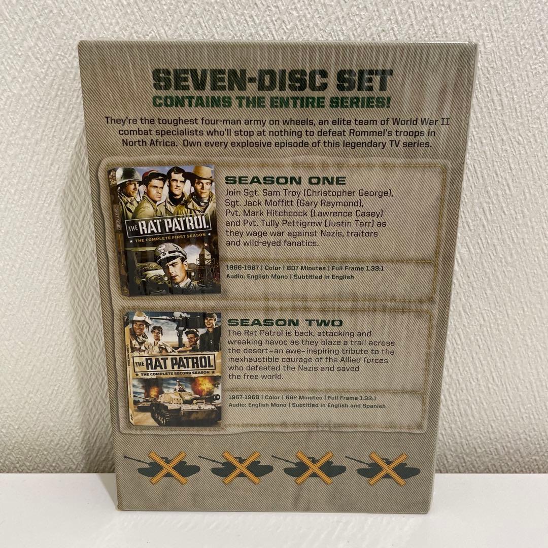 激レア】 【輸入盤】 ラット・パトロール シーズン1&2 DVD BOX - メルカリ