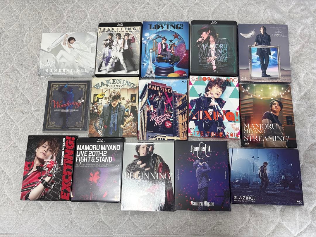 宮野真守 ライブ DVD Blu-ray 15本セット - メルカリ