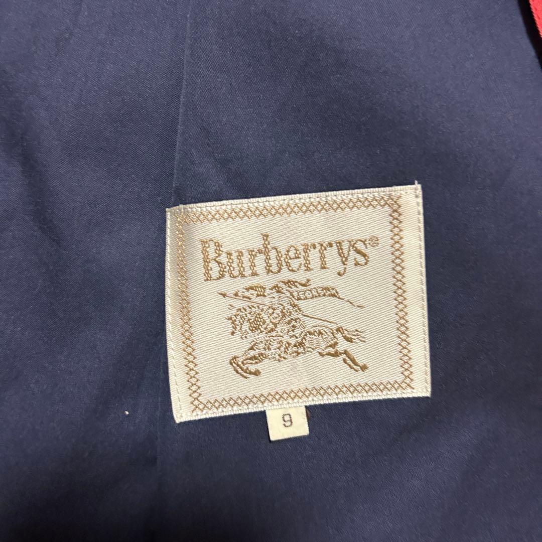 ビッグロゴ バーバリープローサム ジップ ジャケット ハーフコート