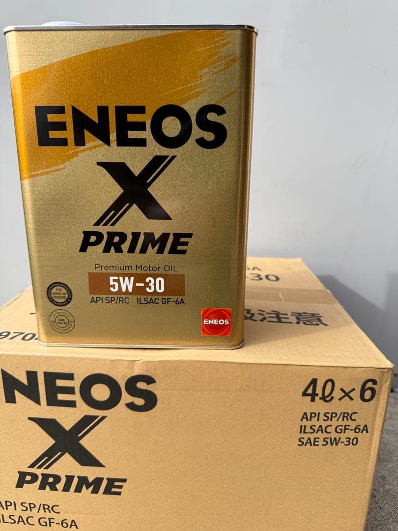 ENEOS X PRIME 5W-30 エンジンオイル 4L×6缶セット 6缶セット】 ENEOS X PRIME (エックスプライム) エンジンオイル 5W-30