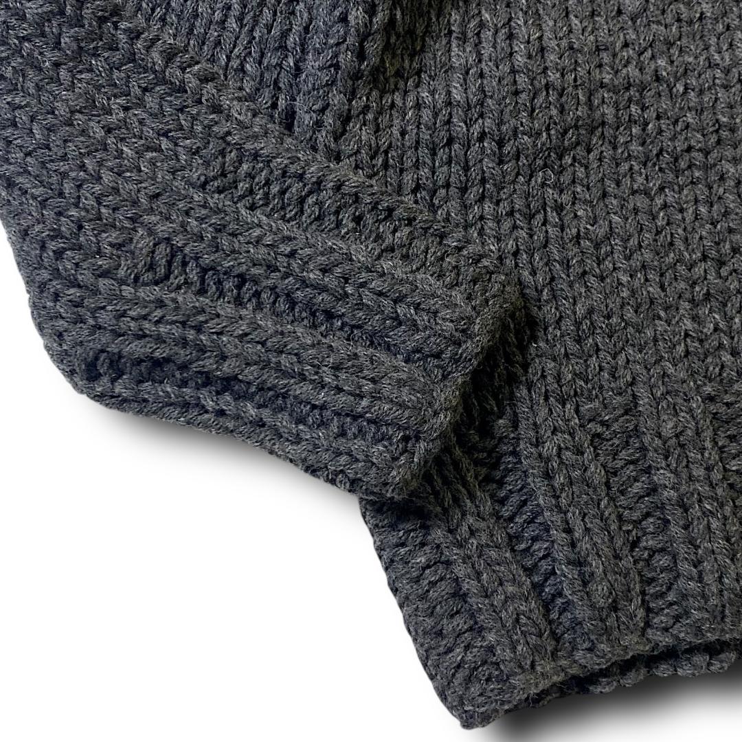 定価49500円 L TMT タートルネック セーター ウール100％ ニット