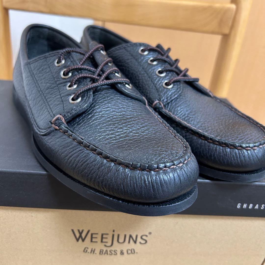 ＜G.H.BASS for District＞ ブラック キャンプモック