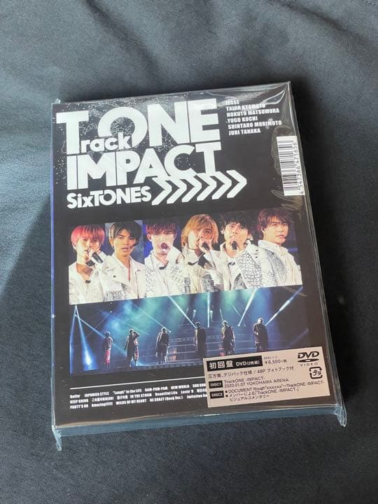SixTONES/TrackONE-IMPACT-〈初回盤DVD・2枚組〉 SixTONES TrackONE -IMPACT- 初回盤 DVD2枚組 - メルカリ