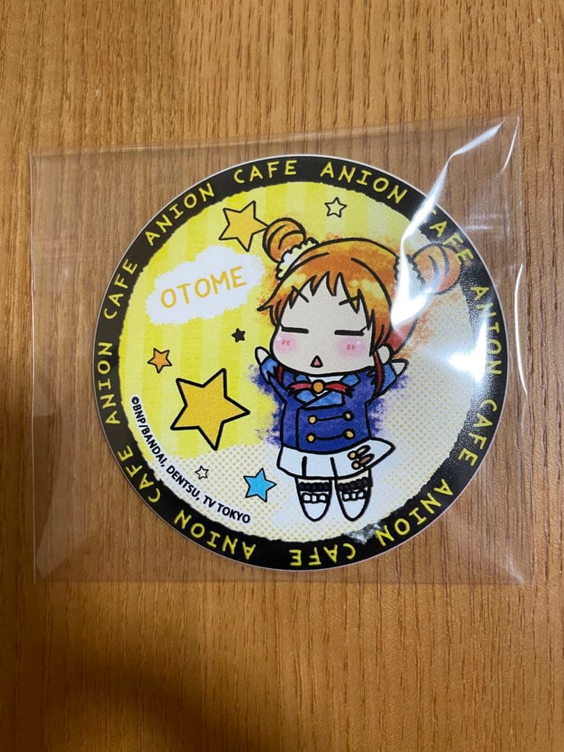 有栖川おとめ】アイカツ アニON マグネット付きバッジ - メルカリ