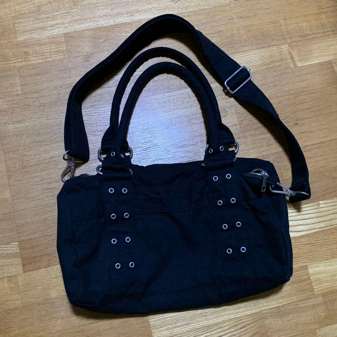 LAGUA GEM COTTON EYELET BOSTON バッグ - メルカリ