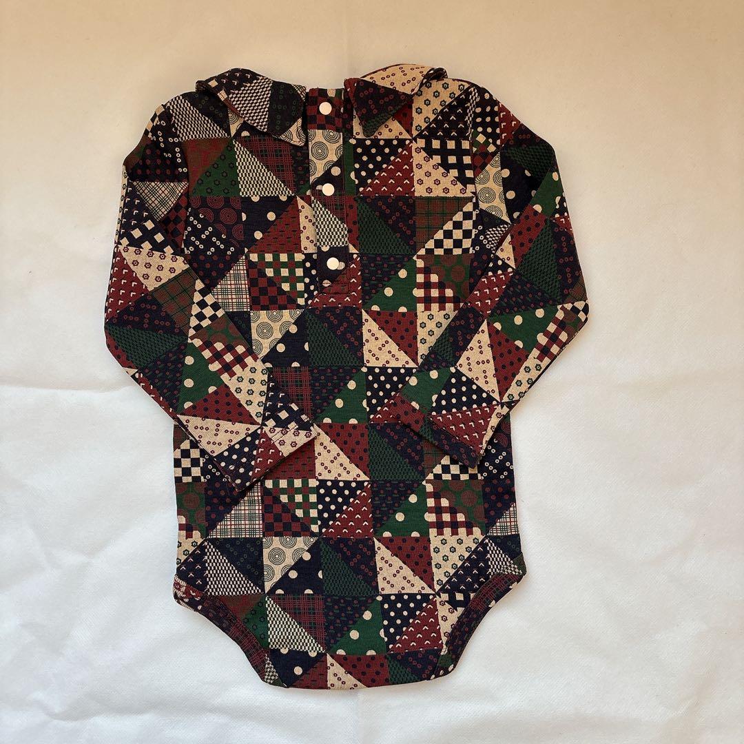 新品未使用 Misha & Puff パッチワーク ロンパース 9-12M - メルカリ