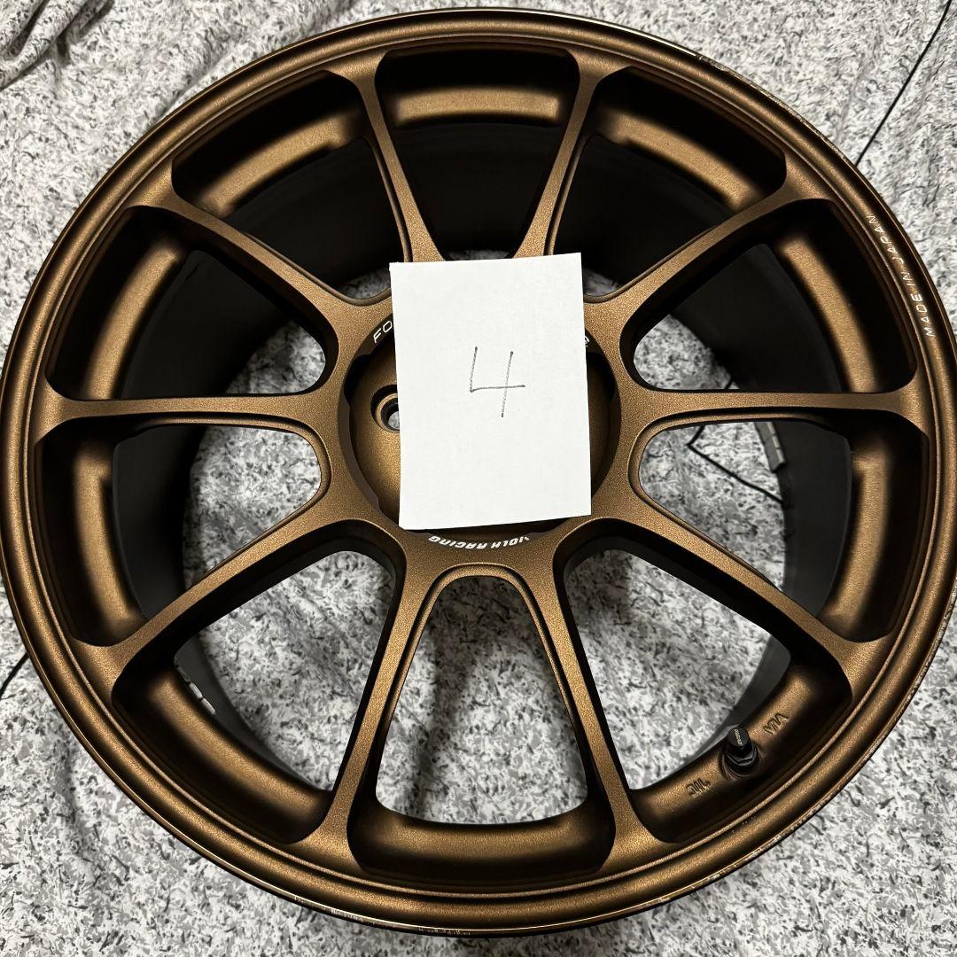 ZE40 18in PCD100 7.5J+48/8.5J+45 ブロンズ