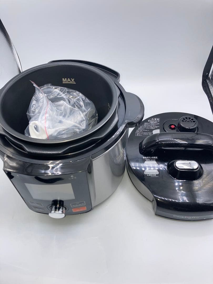 未使用　ショップジャパン クッキングプロ 電気圧力鍋 3.2L CKPV2WS1