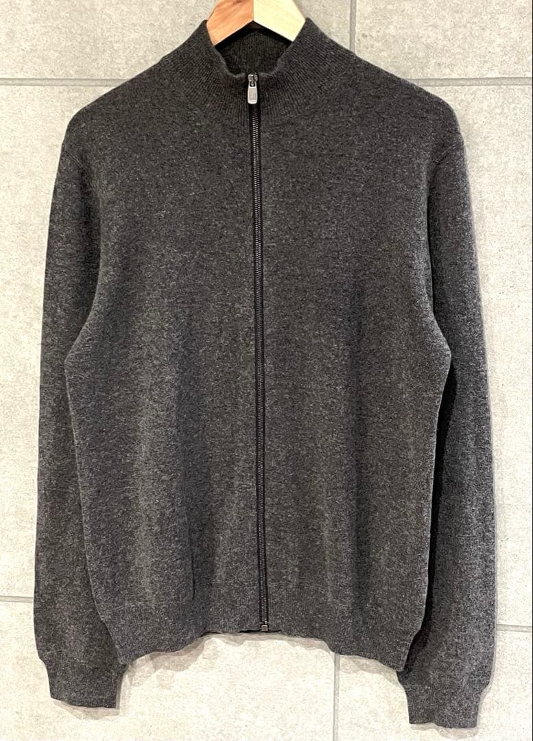 dunhill モンゴル製 カシミヤ100% ジップアップ セーター L相当 dunhill モンゴル製 カシミヤ100% ジップアップ セーター L相当 - メルカリ