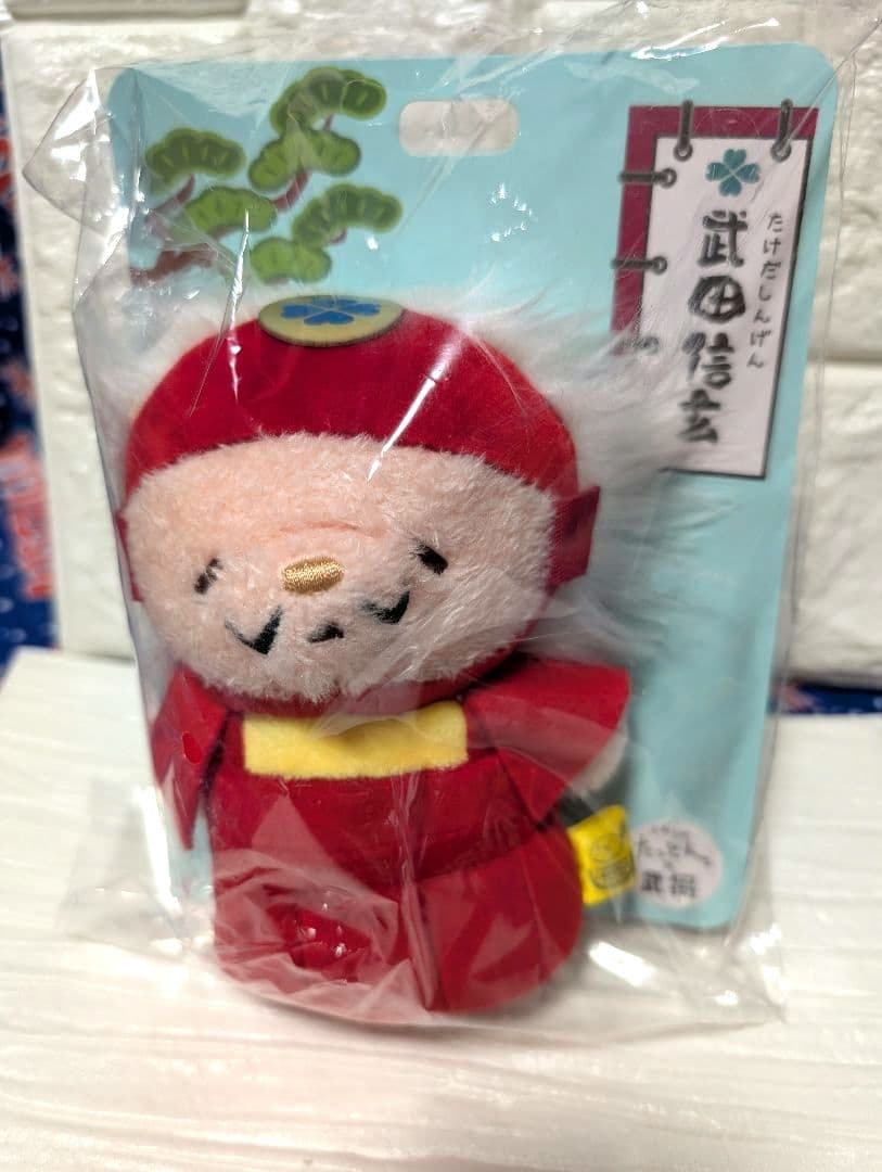 新品未使用 ふわふわたっとん武将ぬいぐるみ 7個セット 有名武将達