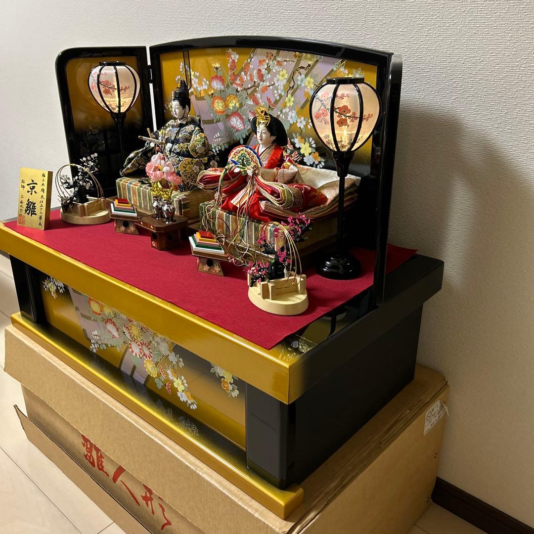京雛 『平安水宝作 極上本頭本仕立十二単衣』 雛師 平安水宝作 - メルカリ