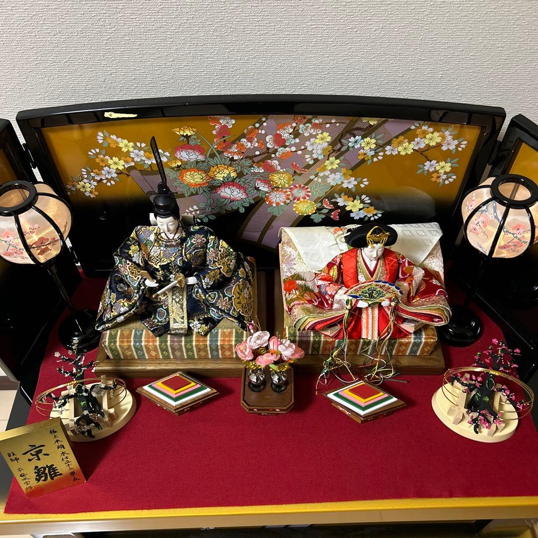 京雛 『平安水宝作 極上本頭本仕立十二単衣』 雛師 平安水宝作 - メルカリ