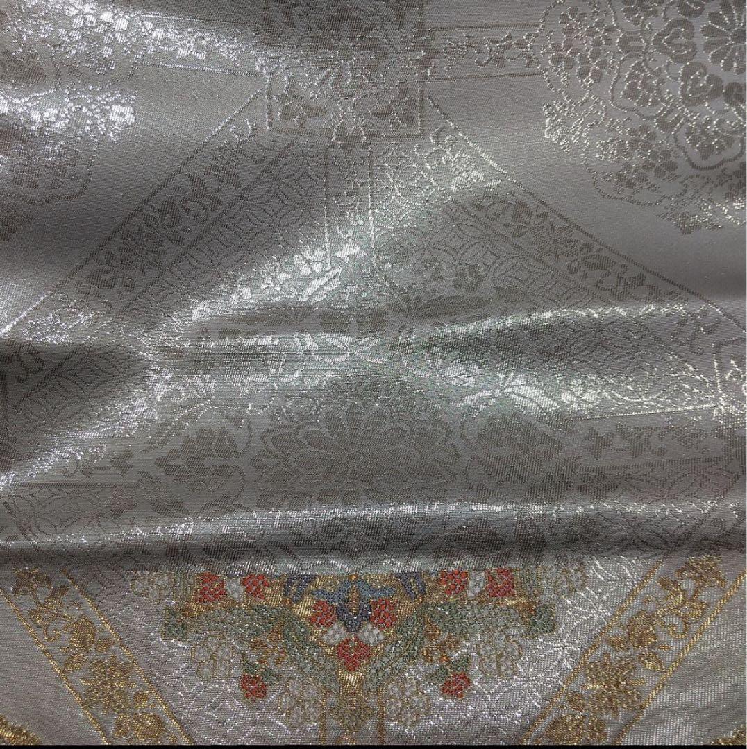 西陣織　六通柄袋帯　嵯峨羅豊彩華文　着物　フォーマル