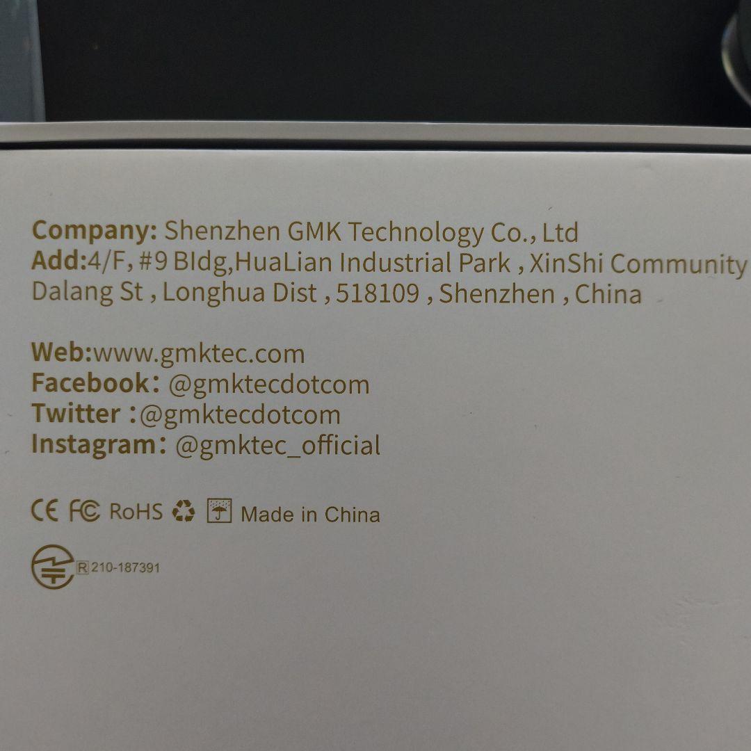 新品】GMKtec K9 ミニPC（OSあり、ストレージ1TB、メモリなし） - メルカリ