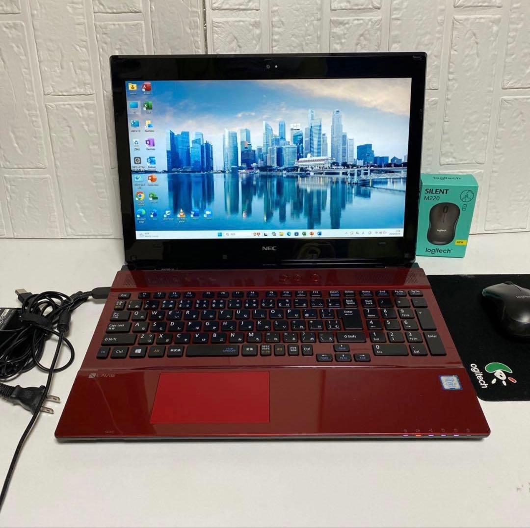 Windows11 オフィス付きCorei7 SSD256GB NECノートPC - メルカリ